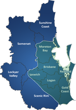 Brisbane, Ipswich, Gold Coast Phone Technician Coverage Area